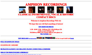 Amphion-recordings.com thumbnail