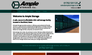 Amplestorage.co.uk thumbnail