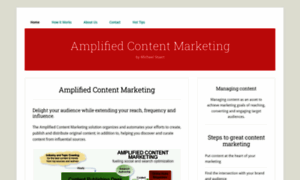 Amplifiedcontentmarketing.com thumbnail