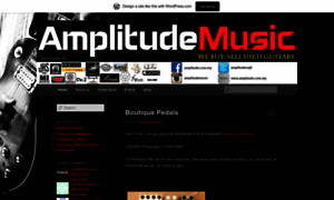 Amplitudemusic.wordpress.com thumbnail