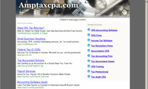 Amptaxcpa.com thumbnail