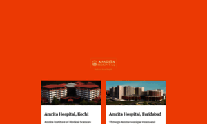 Amritahospital.org thumbnail