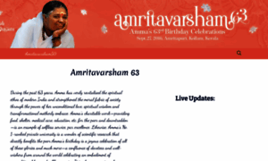 Amritavarsham.org thumbnail