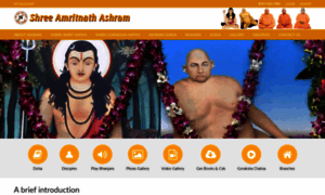 Amritnathashram.org thumbnail