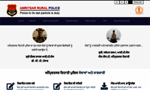Amritsarrural.punjabpolice.gov.in thumbnail