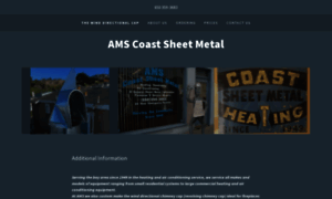 Amscoastsheetmetal.com thumbnail