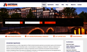 Amsterdamapartments.com thumbnail
