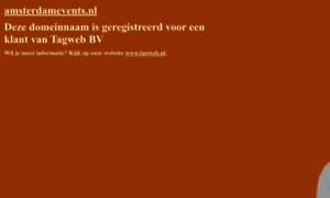 Amsterdamevents.nl thumbnail