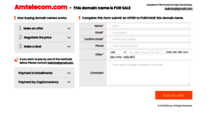 Amtelecom.com thumbnail