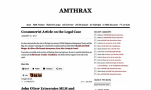 Amthrax.wordpress.com thumbnail