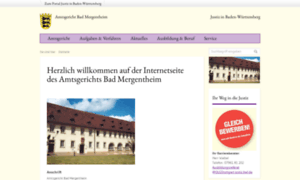 Amtsgericht-bad-mergentheim.de thumbnail