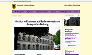 Amtsgericht-freiburg.de thumbnail