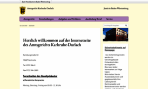 Amtsgericht-karlsruhe-durlach.de thumbnail