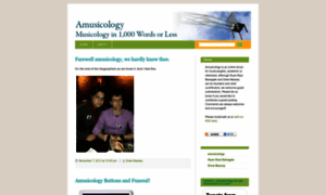 Amusicology.wordpress.com thumbnail