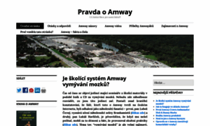 Amway-pravda.cz thumbnail