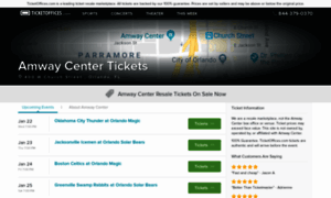 Amwaycenter.ticketoffices.com thumbnail