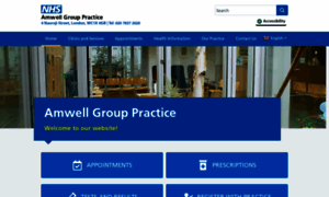 Amwellgrouppractice.co.uk thumbnail