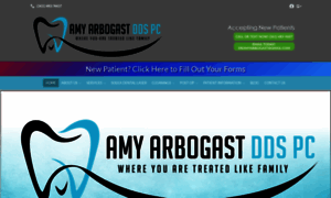 Amyarbogastdds.com thumbnail