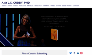 Amycuddy.com thumbnail