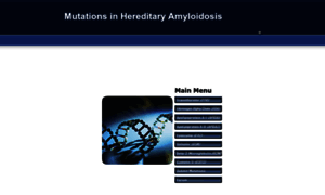 Amyloidosismutations.com thumbnail