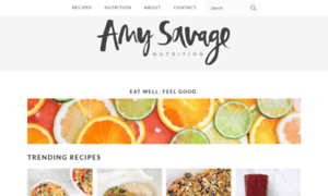 Amysavagenutrition.com thumbnail