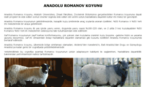 Anadoluromanovkoyunu.com thumbnail
