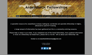 Anaestheticfellowships.org thumbnail