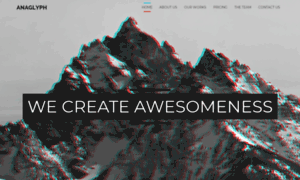 Anaglyph-3d-onepage.fruitfulcode.com thumbnail