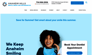 Anaheimhillsdental.com thumbnail