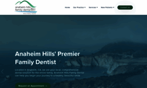 Anaheimhillsfamilydental.com thumbnail