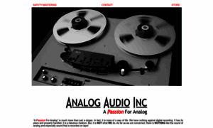 Analogaudioinc.com thumbnail