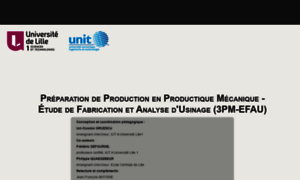 Analyse-fabrication.univ-lille.fr thumbnail