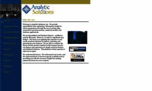 Analyticsolutions.com thumbnail