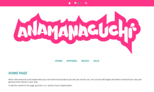 Anamanaguchi.manheadmerch.com thumbnail