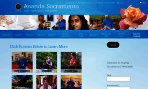 Anandasacramento.org thumbnail