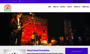 Anantfoundation.co.in thumbnail