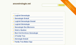 Ancestrologie.net thumbnail