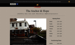 Anchor-and-hope-clapton.co.uk thumbnail