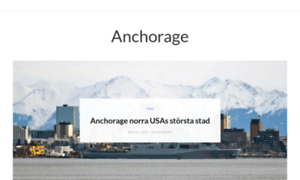 Anchorage.se thumbnail
