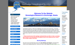 Anchoragegenealogy.org thumbnail