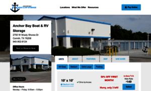 Anchorbaystorage.com thumbnail