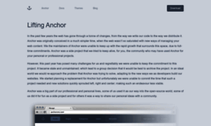 Anchorcms.com thumbnail