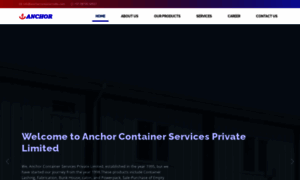 Anchorcontainerindia.com thumbnail