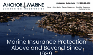 Anchormarineinsurance.com thumbnail