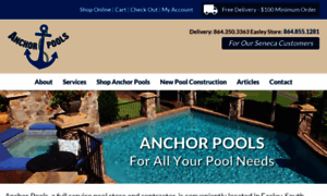 Anchorpoolsandspas.com thumbnail