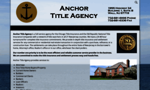 Anchortitleagency.com thumbnail