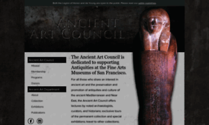 Ancientartcouncil.org thumbnail