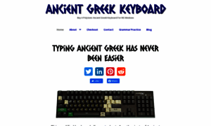 Ancientgreekkeyboard.com thumbnail