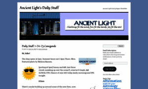Ancientlightshop.wordpress.com thumbnail