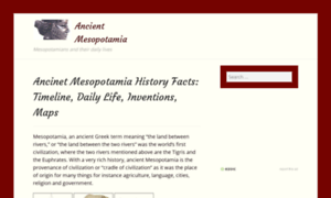 Ancientmesopotamians.com thumbnail